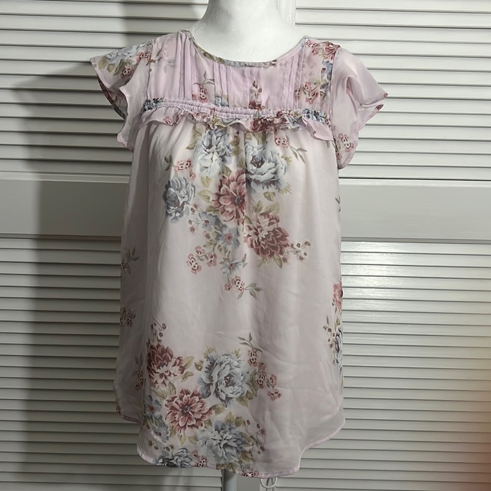 Loft floral top